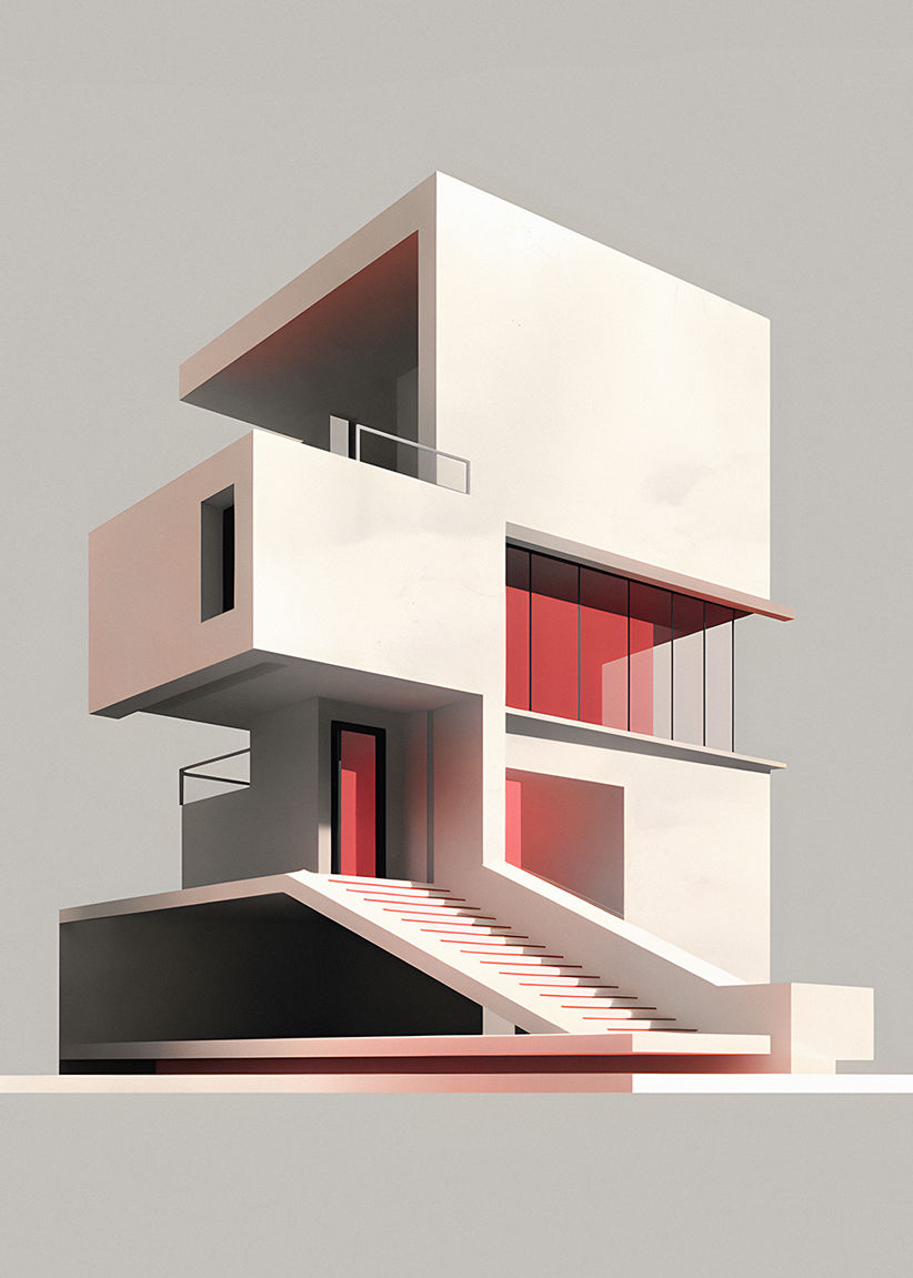 Modern - Red
