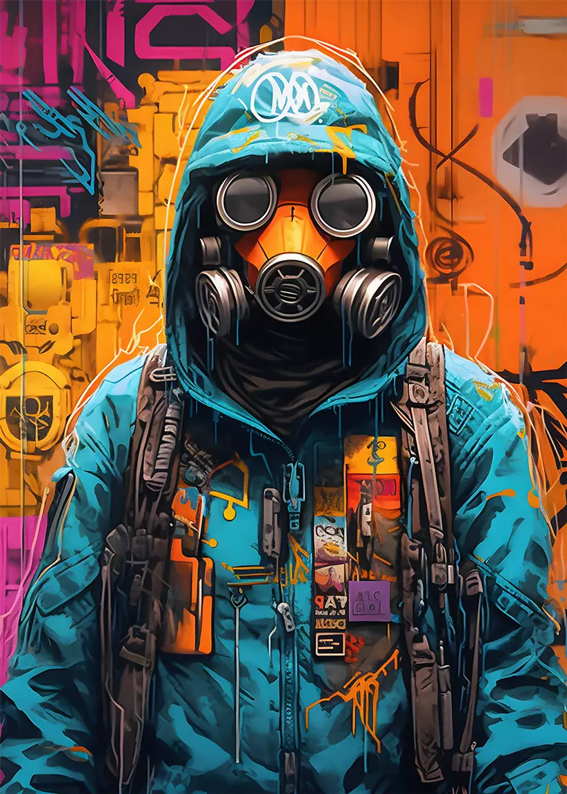 Street artist robot