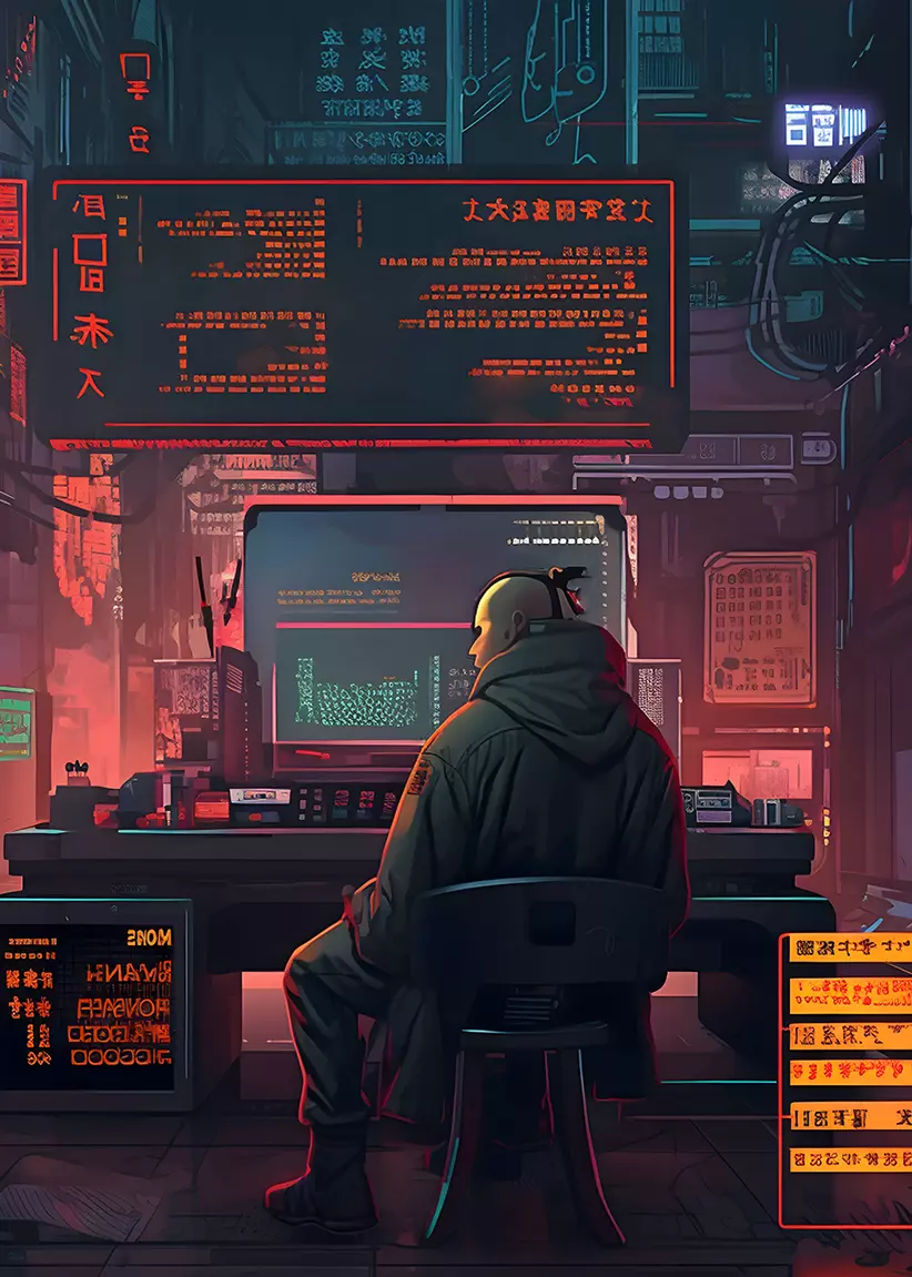 hacker in the city